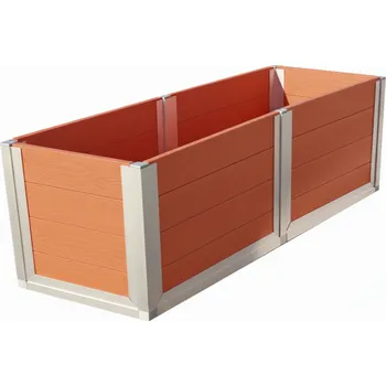 Květináč Perwood Květináč WPC Max - Cihla 800 x 275 x 305 mm