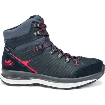 Dámská obuv turistické boty dámské HANWAG Bluecliff Lady ES Navy/Pink - 43