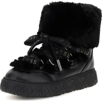 Dámská zimní obuv Dámské Zimní boty GUESS UNESSA FLFUEKFUR10-BLACK – Černá 41