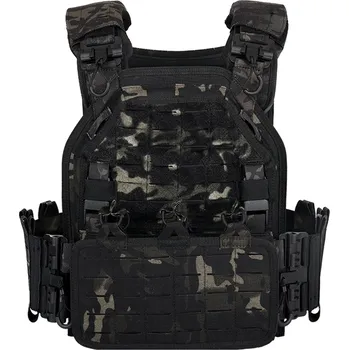 Neprůstřelná vesta Taktická vesta nosič plátů YAKEDA VT-6094A multicamo black