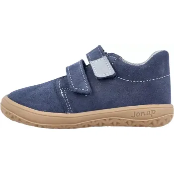 Dívčí tenisky Kožené boty Jonap barefoot B1 modré 24