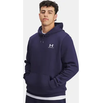 Pánská mikina Pánská mikina Under Armour UA Essential Fleece Hoodi 1373880-410 Modrá 3XL