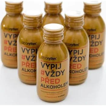 Alcorythm ® Preventivní nápoj proti kocovině, 8x100ml