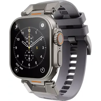 Sportovní měřič Epico FKM Rubber Pro Apple Watch 42/44/45/46/49mm Gray 63318101900004