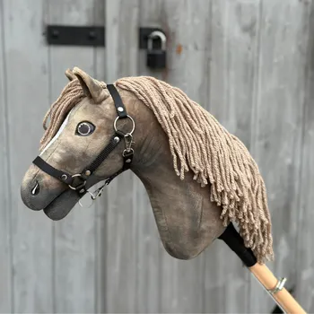 Hobby horsing Hobby Horse Fabiny s černou ohlávkou Velikost: S