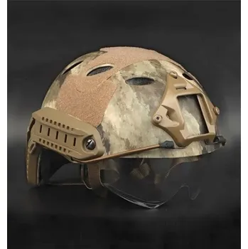 DRAGOWA Tactical Taktická helma Fast PJ s brýlemi Bolt, AT (bez certifikace)