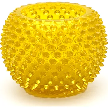 Váza Váza 18cm - Hobnail - Ananas - žlutá | 81246