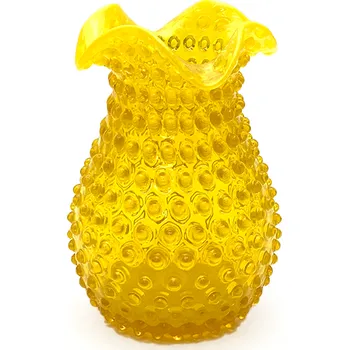 Váza Váza 20cm - Hobnail - Ananas - žlutá | 81258