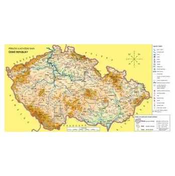 Náhradní mapa k učebnici Vlastivěda 4 - Poznáváme naši vlast (cs, Tafeln laminiert, NNS)
