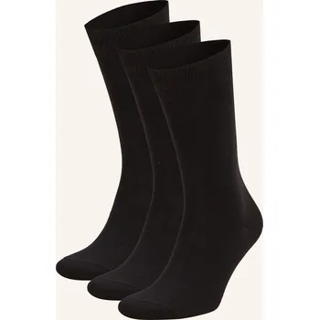 Pánské oblečení Hugo Pánské Ponožky, 3&nbsp;Páry V&nbsp;Balení, 001 black, 43