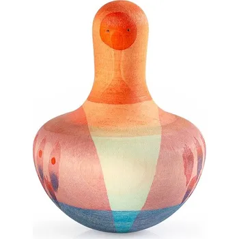 Dřevěná hračka Grapat Oranžový ptáček