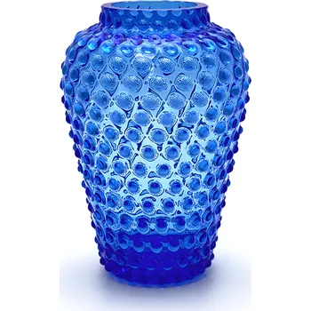 Váza Váza 25cm - Hobnail - Ananas - modrá - II.jakost | 79849