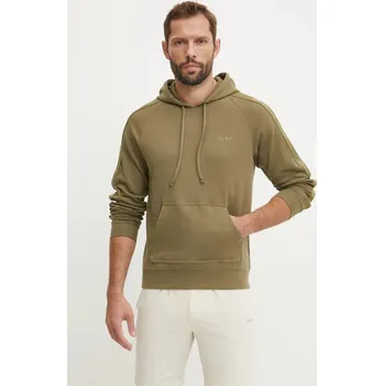 Dámská móda Bavlněná mikina HUGO 50520502 zelená 91X, vel. S