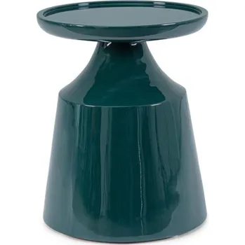 Konferenční stolek BIZZOTTO Odkládací stolek OTILIA modrý ø40 cm 0734619