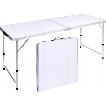 Zahradní stůl Turistický stůl Gockowiak 60 x 120 x 69,5 cm bílý