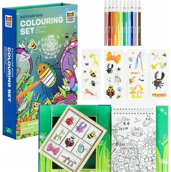 omalovánky Tiger Tribe TT0297 omalovánka Sada na vybarvování podle čísel