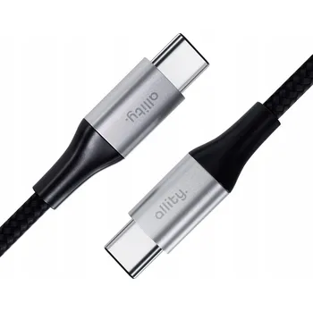 Datový kabel Kabel Allity USB typ C - USB typ C 1 m černý