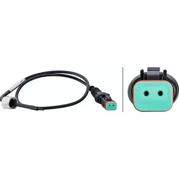 Lambda sonda HELLA Čidlo teploty výfukových plynů HE 6PT358181-931