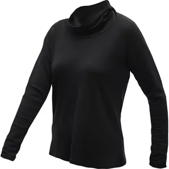 Dámské tričko Funkční triko Sensor Merino Blend rolák černá M