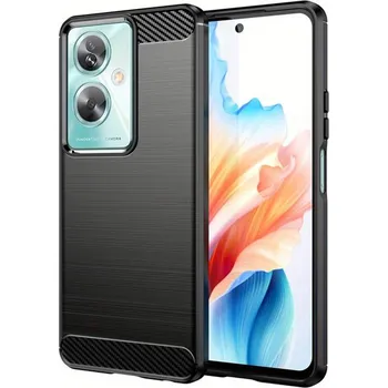 Pouzdro na mobilní telefon Techsuit Karbon Silikon Kryt Oppo A79 5G OnePlus Nord N30 SE Černý