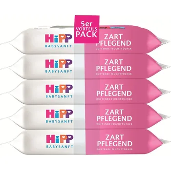 Hipp Babysanft Čisticí vlhčené ubrousky 5x48 ks
