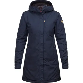 zateplená bunda dámská FJÄLLRÄVEN Kiruna Padded Parka W Dark Navy - XXS