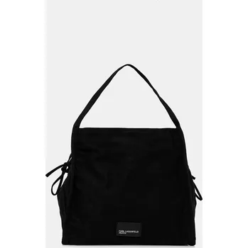 Kabelka Bavlněná kabelka Karl Lagerfeld Jeans B1W50082 černá 99X, vel. ONE SIZE