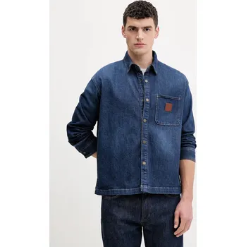 Pánská košile Džínová košile Guess Jeans M6RH51.D002F námořnická modř 59J, vel. XXL