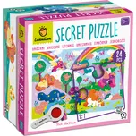 Ludattica Secret Puzzle s lupou - Jednorožci