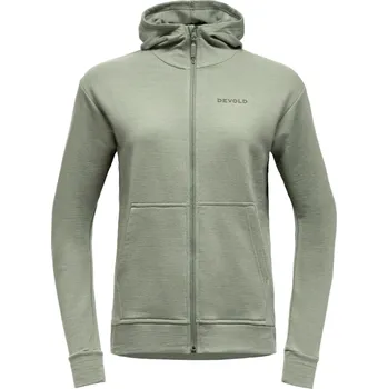 Dámská móda Devold mikina Everyday Zip Merino Hoodie - dámská - zelená Velikost: M