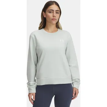Dámská mikina Dámská mikina Under Armour UA Rival Terry Crew 1389659-377 Zelená LG