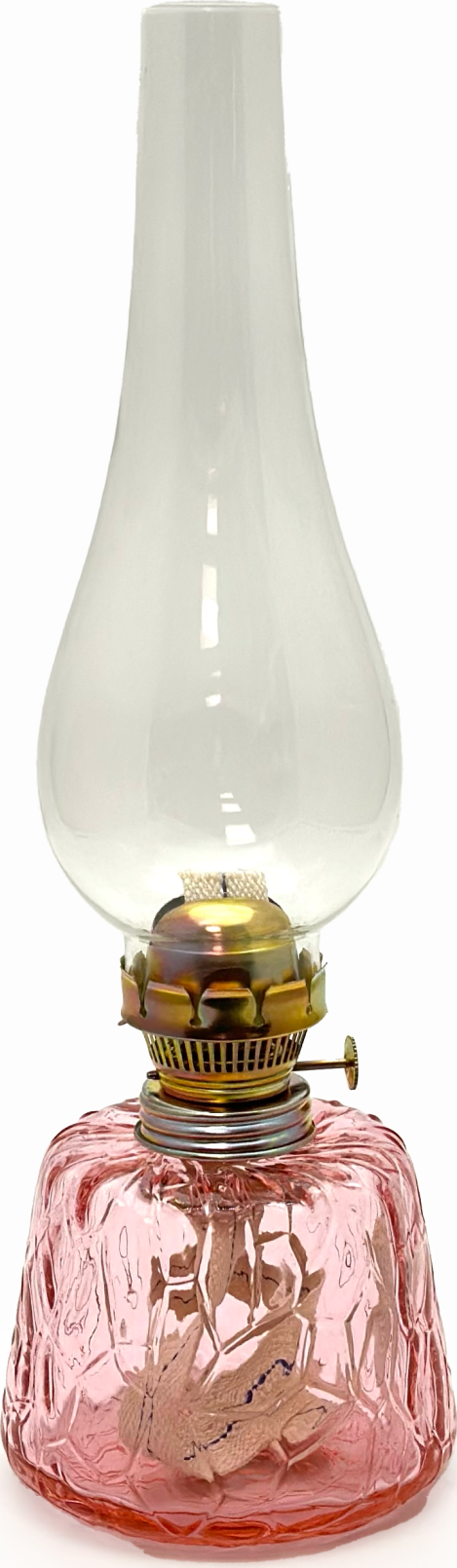 Petrolejová lampa - Poly - růžová | 87014