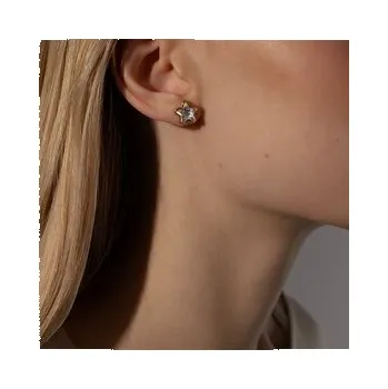 Náušnice Lilou Naušnice S002W Zlatá OS