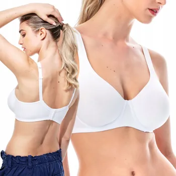 Dámské spodní prádlo Spiman měkká podprsenka bílá, velikost 75C