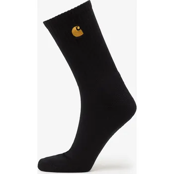 Pánské ponožky Ponožky Carhartt WIP Chase Socks Black/ Gold Universal