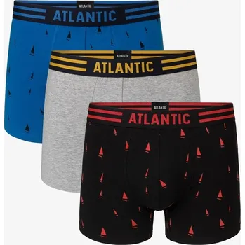 Boxerky Spodní Prádlo Boxerky Atlantic modré, velikost M