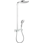 Hansgrohe Raindance Select E, Showerpipe 300 3jet s termostatem ShowerTablet Select 300, bílá/chromová, HAN-27127400