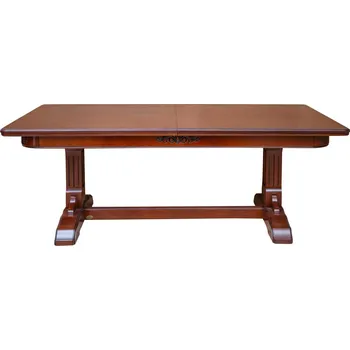 Jídelní stůl IBA Luxusní jídelní stůl Mery (hranatý) Typ: Ořech, Rozklad: Rozkládací