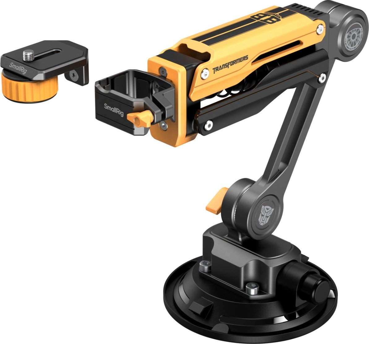SmallRig mini Shock Absorber Arm for DJI Osmo Pocket 3/GoPro HERO13/Insta360 X4（BumbleBee Ed.)5528