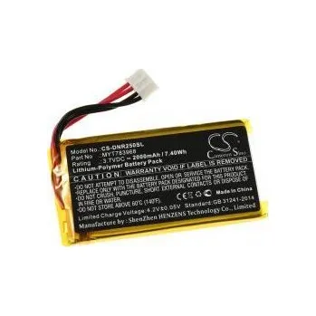 Baterie pro mobilní telefon Baterie DeLorme Q639603N 3,7V 2000mAh