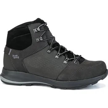 Pánská treková obuv Lehká turistická bota pánská HANWAG Torsby Bunion LL Asphalt/Black - 46,5