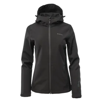Dámská bunda Dámská Softshellová bunda HI-TEC LADY NAREN M000242734 – Černá L