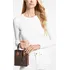Kabelka Michael Kors Mercer Extra-Small Logo and Leather Crossbody Bag 35T1GM9C0I hnědá