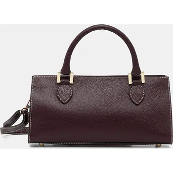 Kabelka Kožená kabelka Answear.LAB A00011.isr burgundské 83X, vel. ONE SIZE