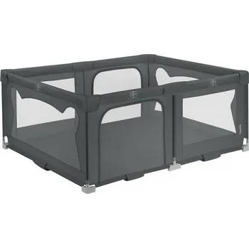 Dětská ohrádka Lionelo - Hrací ohrádka FLORENCE Grey Graphite