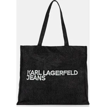 Džínová taška Karl Lagerfeld Jeans B1W50045 černá 99J, vel. ONE SIZE