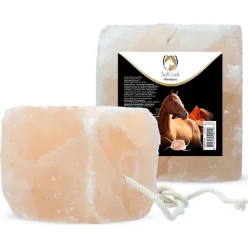 Pro koně Excellent Horse Himalájská solná lizka pro koně 2–3 kg s lanem