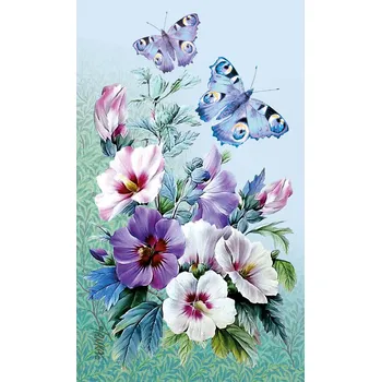 Malý ručník 30 x 50 cm - Ibišek