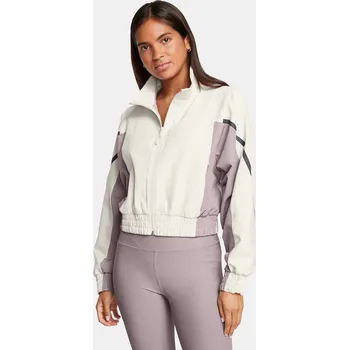 Dámská bunda Dámská bunda Under Armour Unstoppable Crop Jacket 1386479-110 Bílá XS