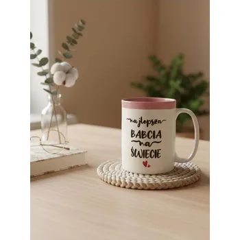 Sinsay - Hrnek s nápisem - pastelová růžová - 354GJ-03X - 354GJ-03X-ONE